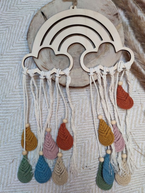 Duha - Varianta duhy: Duha macrame
