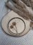 Macrame podtácky - Dekor: Topol, Tvar podtácky macrame: Trojúhelník, Podtácek macrame varianta: Obrázek 2