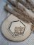 Macrame podtácky - Dekor: Topol, Tvar podtácky macrame: Trojúhelník, Podtácek macrame varianta: Obrázek 2
