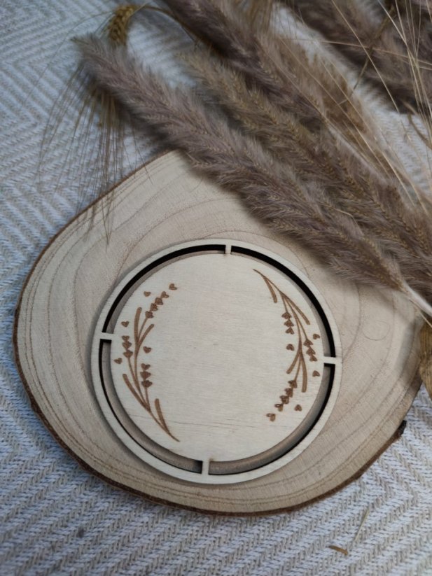 Macrame podtácky - Dekor: Topol, Tvar podtácky macrame: Trojúhelník, Podtácek macrame varianta: Obrázek 2